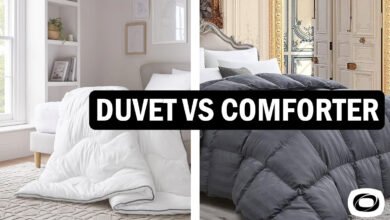 Duvet vs Comforter