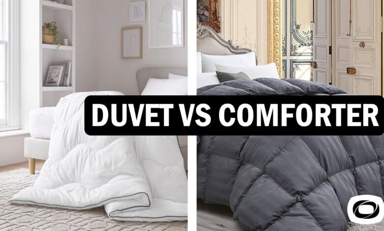 Duvet vs Comforter